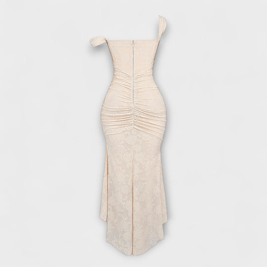 Renske - Vestido Longo com Corset Elegante e Refinado