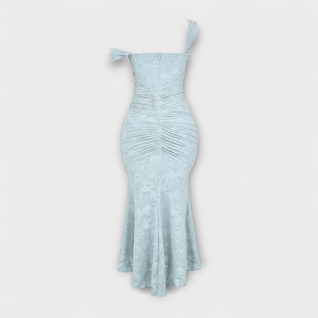 Renske - Vestido Longo com Corset Elegante e Refinado