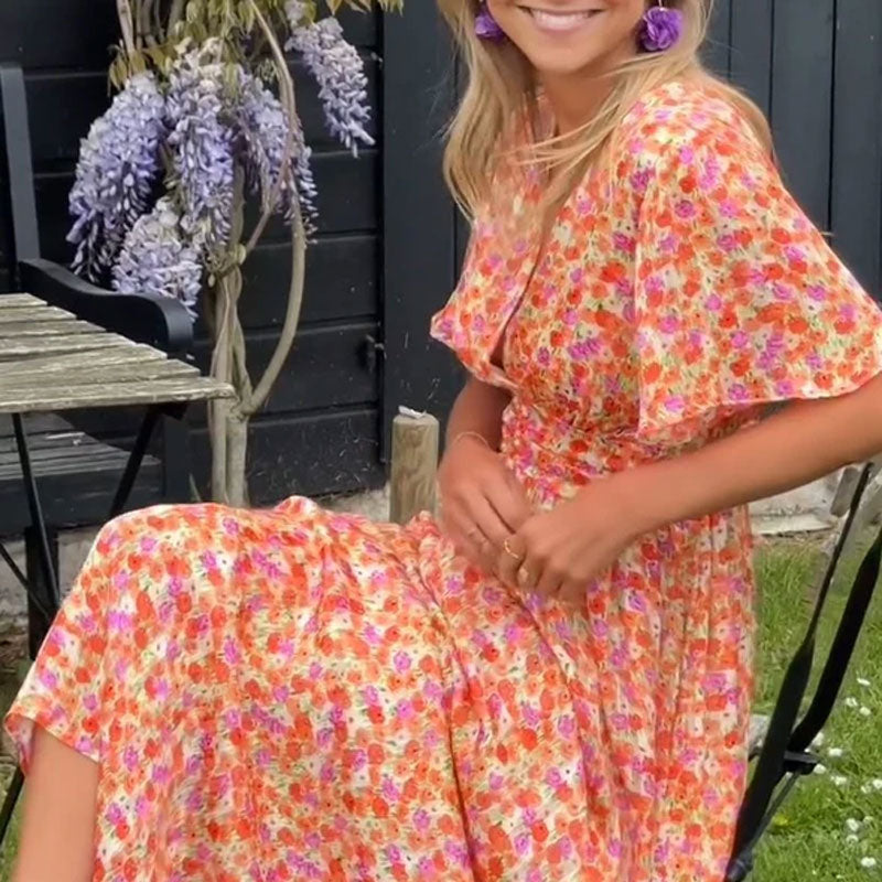Amelia™ - Vestido Maxi Floral Elegante