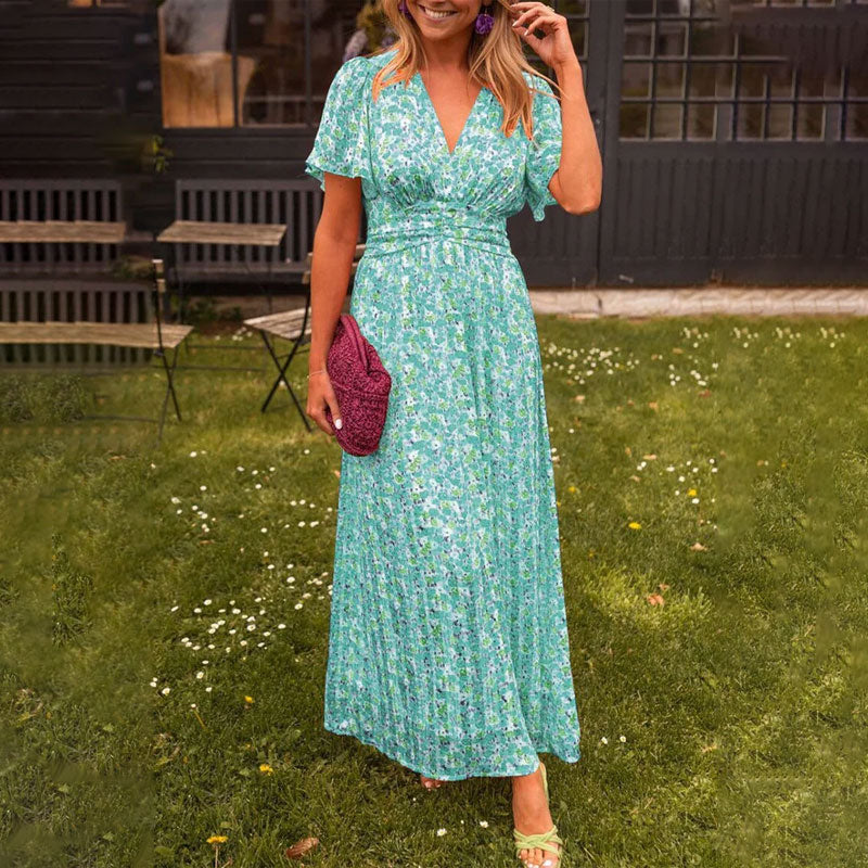 Amelia™ - Vestido Maxi Floral Elegante