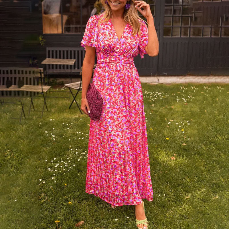 Amelia™ - Vestido Maxi Floral Elegante