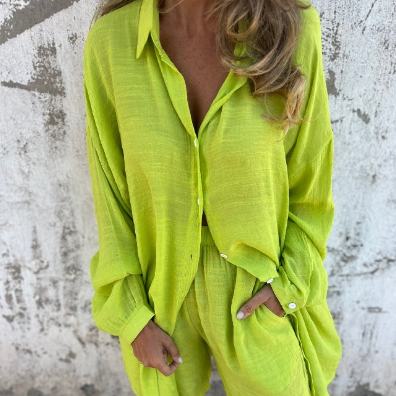 Carmen - Conjunto Polo Relaxado