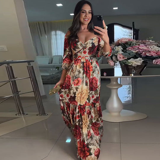 Vestido Maxi BlossomAura™
