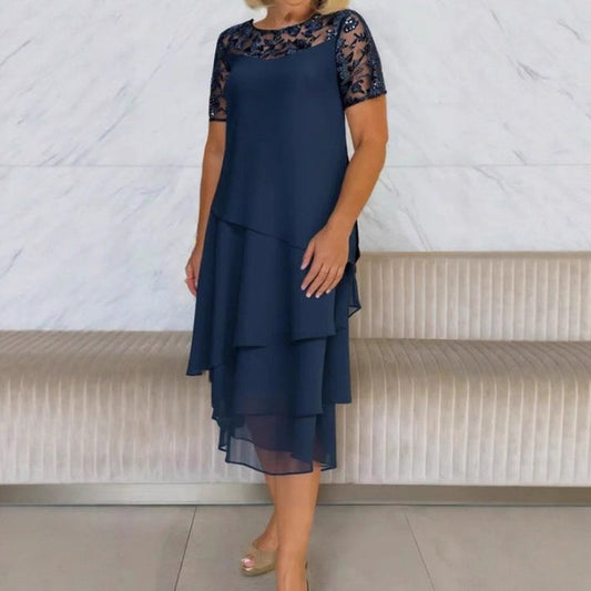 Clarissa - Vestido Midi Clássico