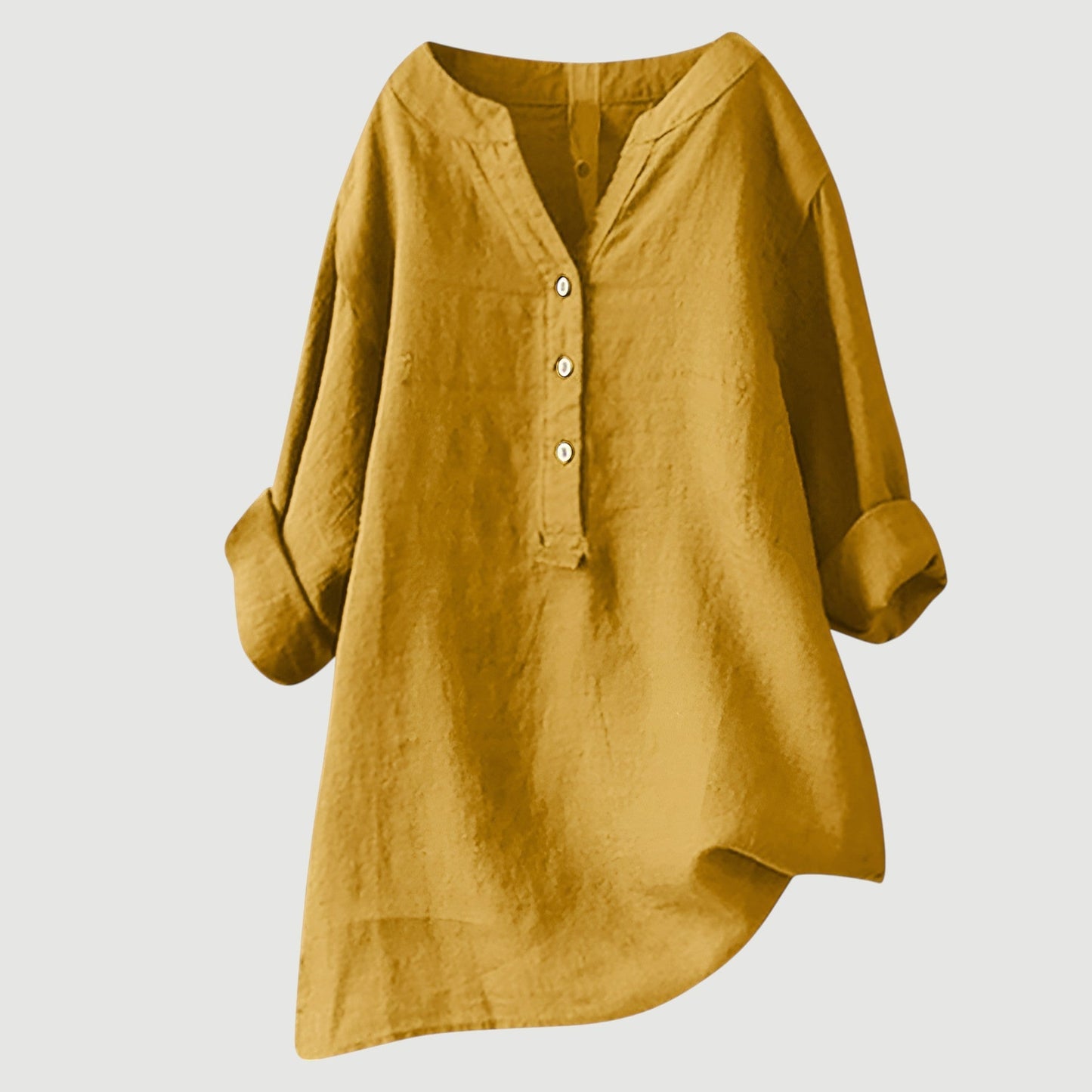 Freja™ – Camisa leve e confortável com botão