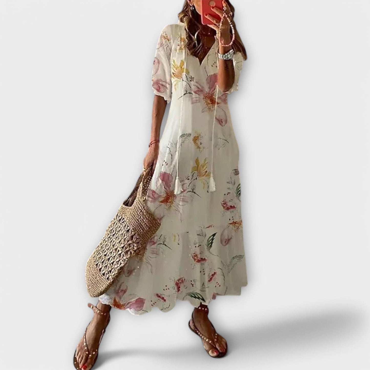 Bettina - Vestido Maxi Bohêmio