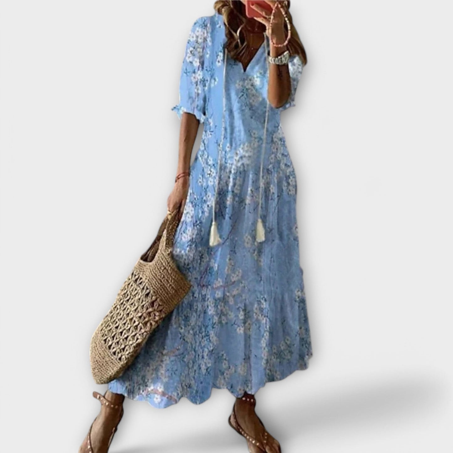 Bettina - Vestido Maxi Bohêmio