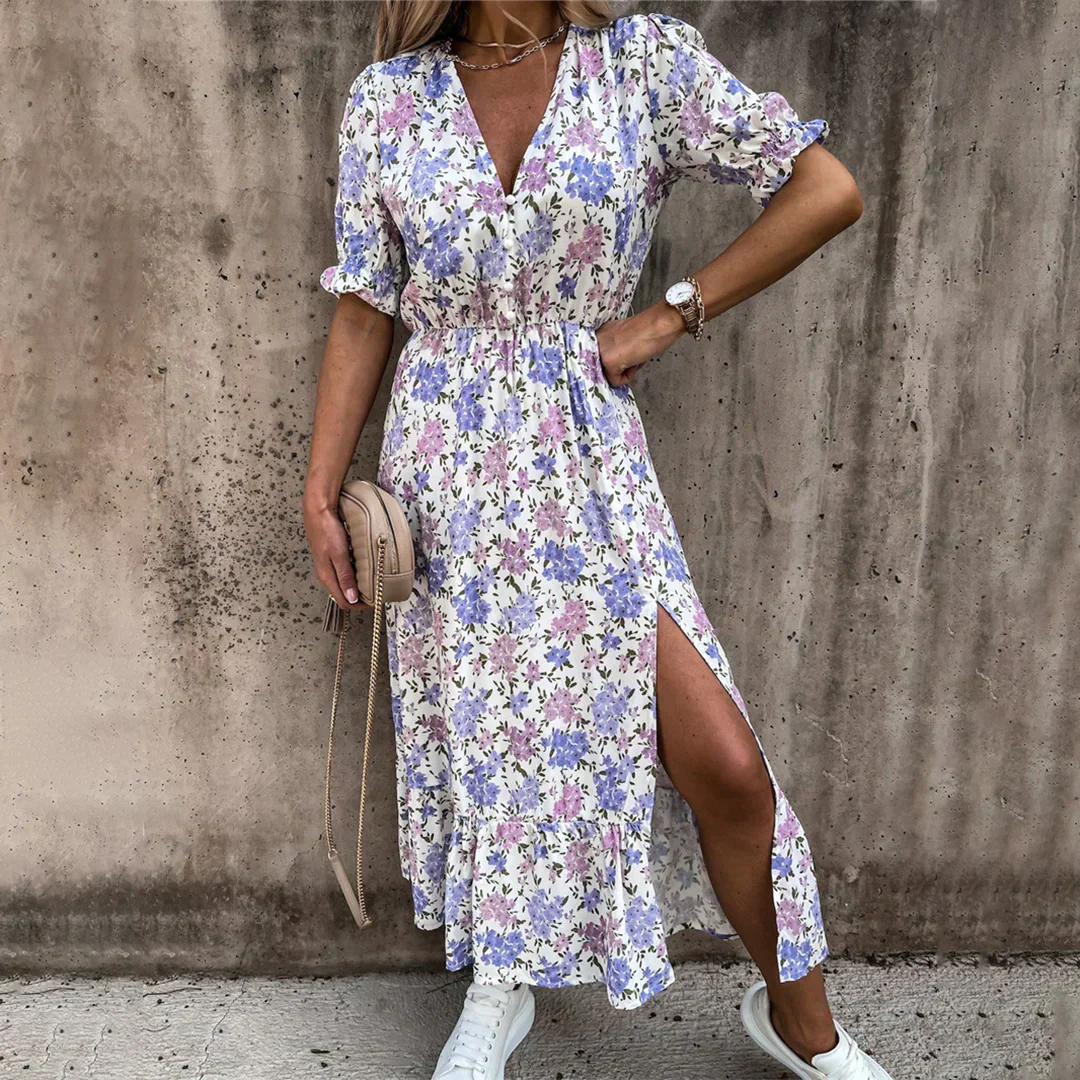 Ninna - Vestido Casual Floral