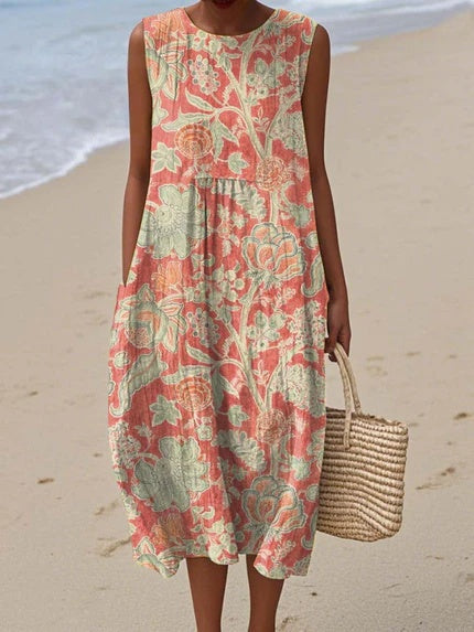 Elin - Vestido Floral Vintage