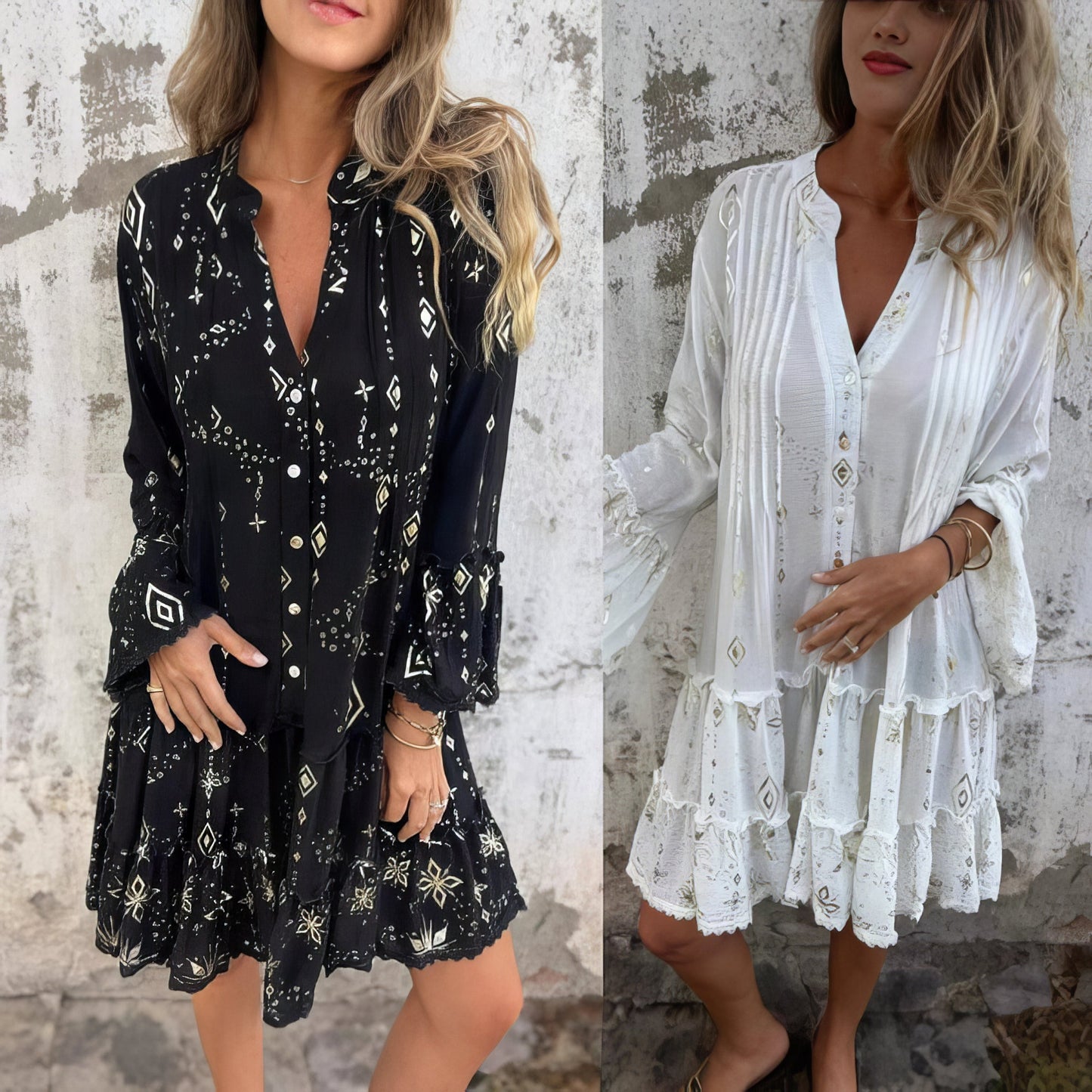 Gayle - Vestido Boho