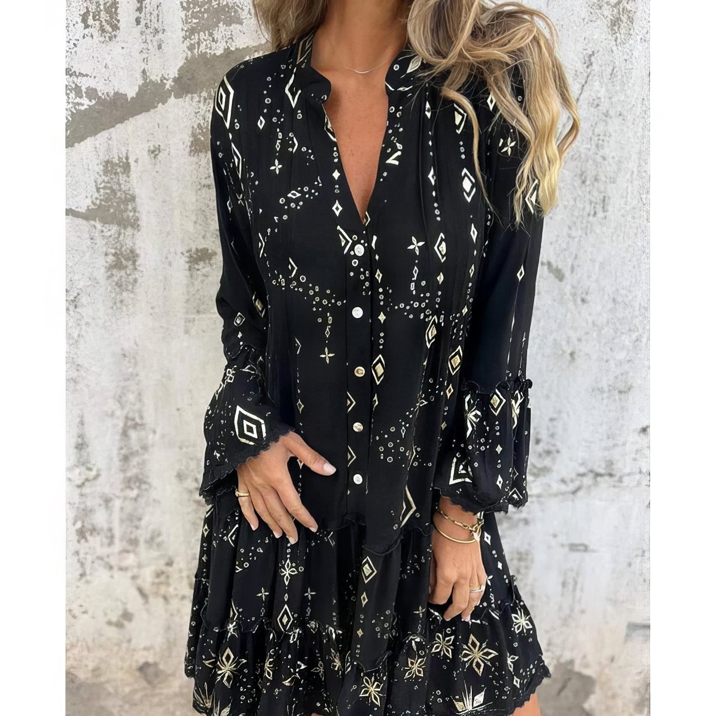 Gayle - Vestido Boho
